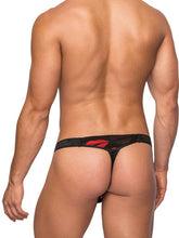 Load image into Gallery viewer, Kiss Me Micro Thong V Lips Print L/xl