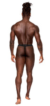 Load image into Gallery viewer, Heart Breaker Micro V Thong Black S/m