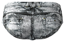 Load image into Gallery viewer, Dirty Denim Bikini Blue Small
