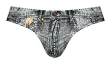Load image into Gallery viewer, Dirty Denim Bikini Blue Small