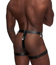 Load image into Gallery viewer, Aries Leather Harness Black O/s