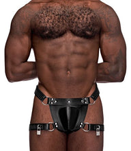 Load image into Gallery viewer, Aries Leather Harness Black O/s