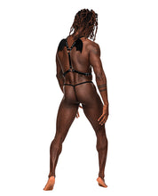 Load image into Gallery viewer, Sagittarius Leather Harness Black O/s