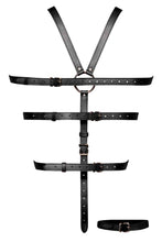 Load image into Gallery viewer, Ellona Tie Me Up 1pc Harness Set Black O/s