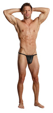 Load image into Gallery viewer, Nylon/spandex Posing Strap Black