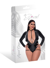 Load image into Gallery viewer, Liquid Onyx Teddy W/ Harness Caging Black 2xl