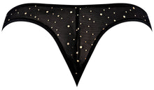 Load image into Gallery viewer, Glitz & Glam Tanga Black S/m