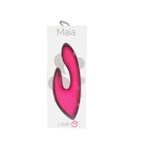 Load image into Gallery viewer, Leah Rechargeable Silicone Rabbit Massager Neon Pink