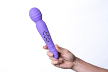Load image into Gallery viewer, Zoe Vibrating Purple Wand
