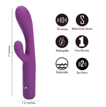 Load image into Gallery viewer, Rayla Dual Stimulation Vibe Silicone & Rechargeable
