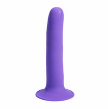 Load image into Gallery viewer, Marin 8 In Posable Silicone Dong Purple