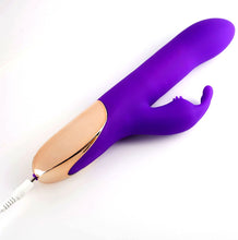 Load image into Gallery viewer, Karlin Supercharged Silicone Rabbit Rechargeable Purple