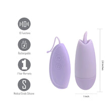 Load image into Gallery viewer, Ellie Super Charged Tongue Action Wire Egg Light Purple