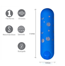 Load image into Gallery viewer, Luna Super Charged Mini Bullet W/ Stars & Moon Pattern