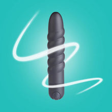 Load image into Gallery viewer, Lola Rechargeable Twisty Bullet Black