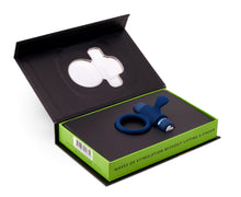 Load image into Gallery viewer, Sensuelle Silicone Bull Ring Navy Blue