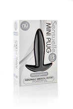 Load image into Gallery viewer, Sensuelle Mini Butt Plug Black