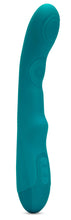 Load image into Gallery viewer, Sensuelle Vivi Double Tapping Vibe Emerald Green