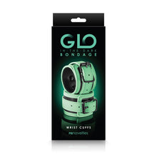Load image into Gallery viewer, Glo Bondage Wrist Cuffs Green