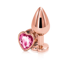 Load image into Gallery viewer, Rear Assets Rose Gold Heart Medium Pink