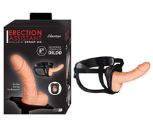 Load image into Gallery viewer, Erection Assistant Hollow Strap-on 8in White