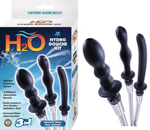 Load image into Gallery viewer, H2o Hydro Douche Kit Black