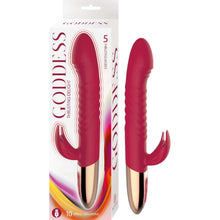 Load image into Gallery viewer, Goddess Thrusting Personal Massager Red