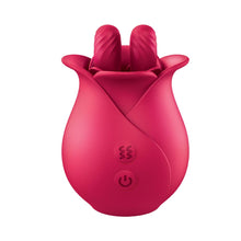 Load image into Gallery viewer, Clit-tastic Tulip Finger Massager Red