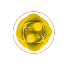 Load image into Gallery viewer, Clit-tastic Tulip Finger Massager & Plug Yellow