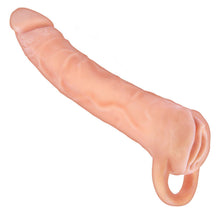 Load image into Gallery viewer, Great Extender 8 2 In 1 White Extender & Masturbator "