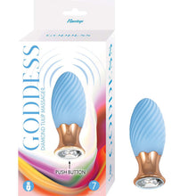 Load image into Gallery viewer, Goddess Diamond Tulip Blue