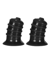 Load image into Gallery viewer, Hunkyjunk Elong Nipsuckers Black