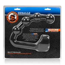 Load image into Gallery viewer, Buttballs Asslock & Cocksling Oxballs Silicone/tpr Blend Black Ice