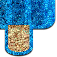 Load image into Gallery viewer, Pastease Red White & Blue Ice Pop Glitter