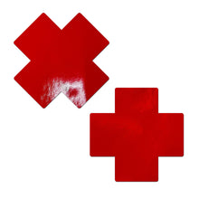 Load image into Gallery viewer, Pastease Faux Latex Red Plus X Full Coverage