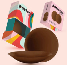 Load image into Gallery viewer, Everyday Silicone Nipple Cover Reusable Mocha Small A-c Cup