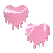 Load image into Gallery viewer, Pastease Faux Latex Baby Pink Melty Hearts