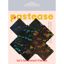 Load image into Gallery viewer, Pastease Shattered Glass Disco Ball Glitter Black Cross