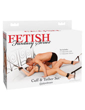 Load image into Gallery viewer, Fetish Fantasy Cuff & Tether Set