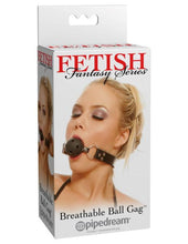 Load image into Gallery viewer, Fetish Fantasy Breathable Ball Gag W/ Adjustable Strap