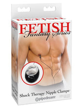 Load image into Gallery viewer, Fetish Fantasy Shock Therapy Nipple Clamps