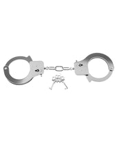 Load image into Gallery viewer, Fetish Fantasy Designer Silver Metal Handcuffs