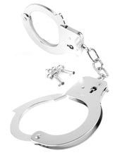 Load image into Gallery viewer, Fetish Fantasy Designer Silver Metal Handcuffs