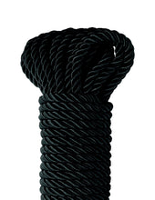 Load image into Gallery viewer, Fetish Fantasy Series Deluxe Silk Rope Black