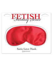 Load image into Gallery viewer, Fetish Fantasy Love Mask-red Satin