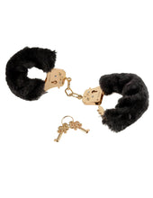 Load image into Gallery viewer, Fetish Fantasy Gold Deluxe Furry Cuffs