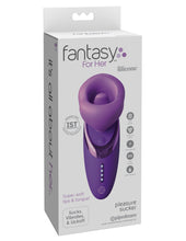 Load image into Gallery viewer, Fantasy For Her Pleasure Sucker - Purple