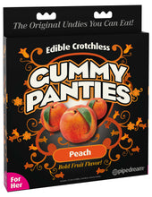 Load image into Gallery viewer, Edible Crotchless Gummy Panties Peach