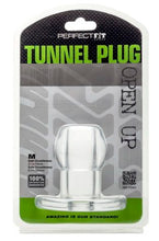 Load image into Gallery viewer, Perfect Fit Toy Tunnel Plug Med Ice Clear