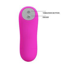 Load image into Gallery viewer, Pretty Love Brady Clitoral Vibrator Silicone Fuchsia